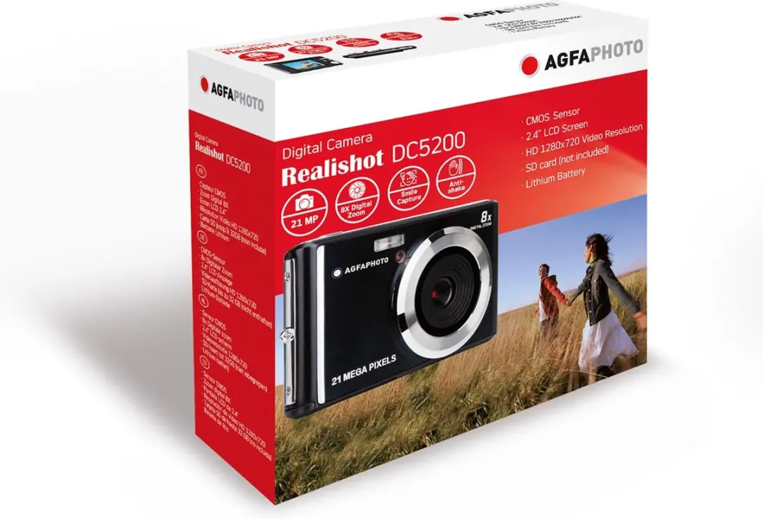 AgfaPhoto DC5200 Compactcamera - Zwart