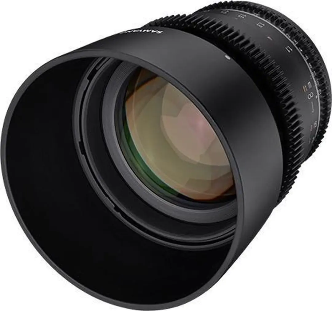 Samyang VDSLR 85mm T1.5 MK2 Videolens - 72mm - Sony/Canon