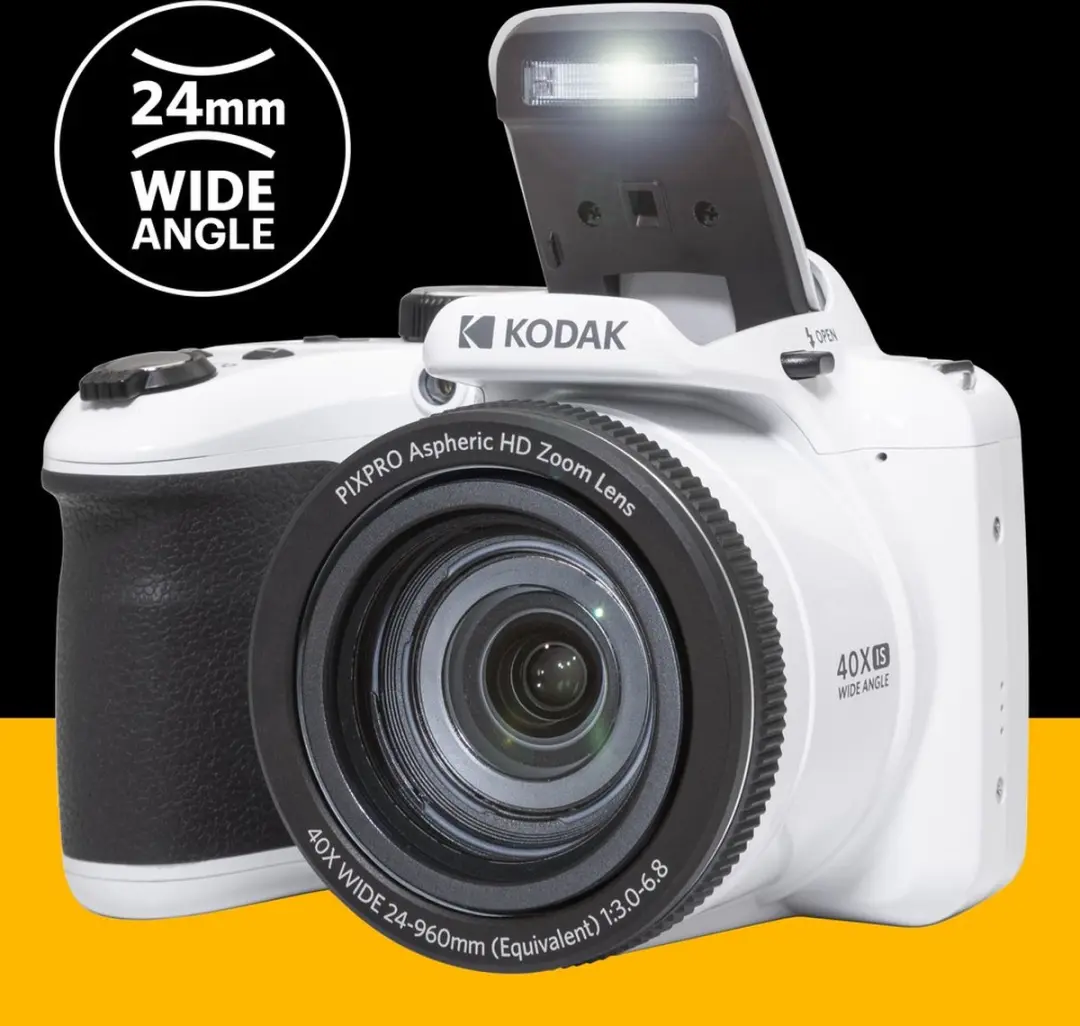 Kodak Pixpro AZ405 Compactcamera - Wit - 32GB geheugenkaart