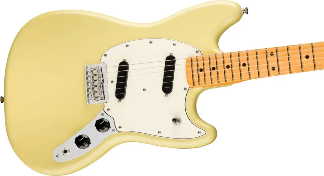 Fender Player II Mustang Hialeah Yellow Elektische gitaar - Geel