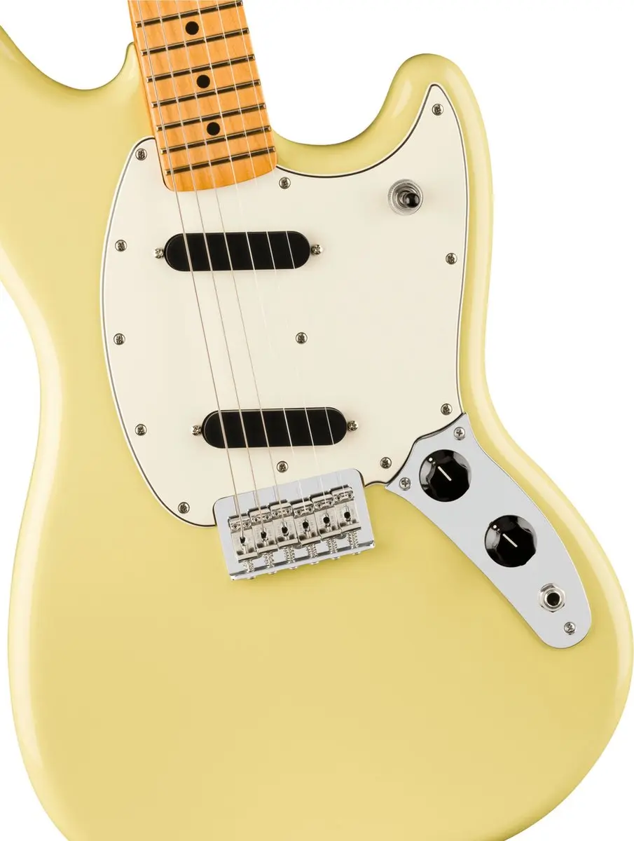 Fender Player II Mustang Hialeah Yellow Elektische gitaar - Geel