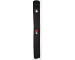 Gorilla Wear 4" Nylon Gewichthefgordel - Zwart/Rood - S/M