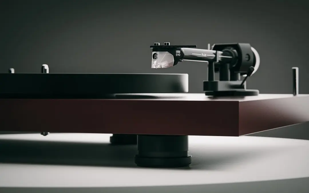 Pro-Ject Debut EVO 2 Platenspeler - Satin Wine Red