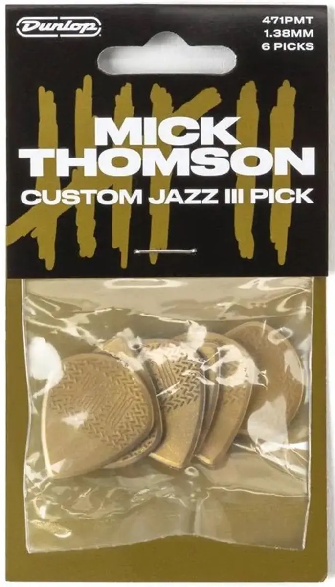 Dunlop Mick Thomson Custom Jazz III Plectrum