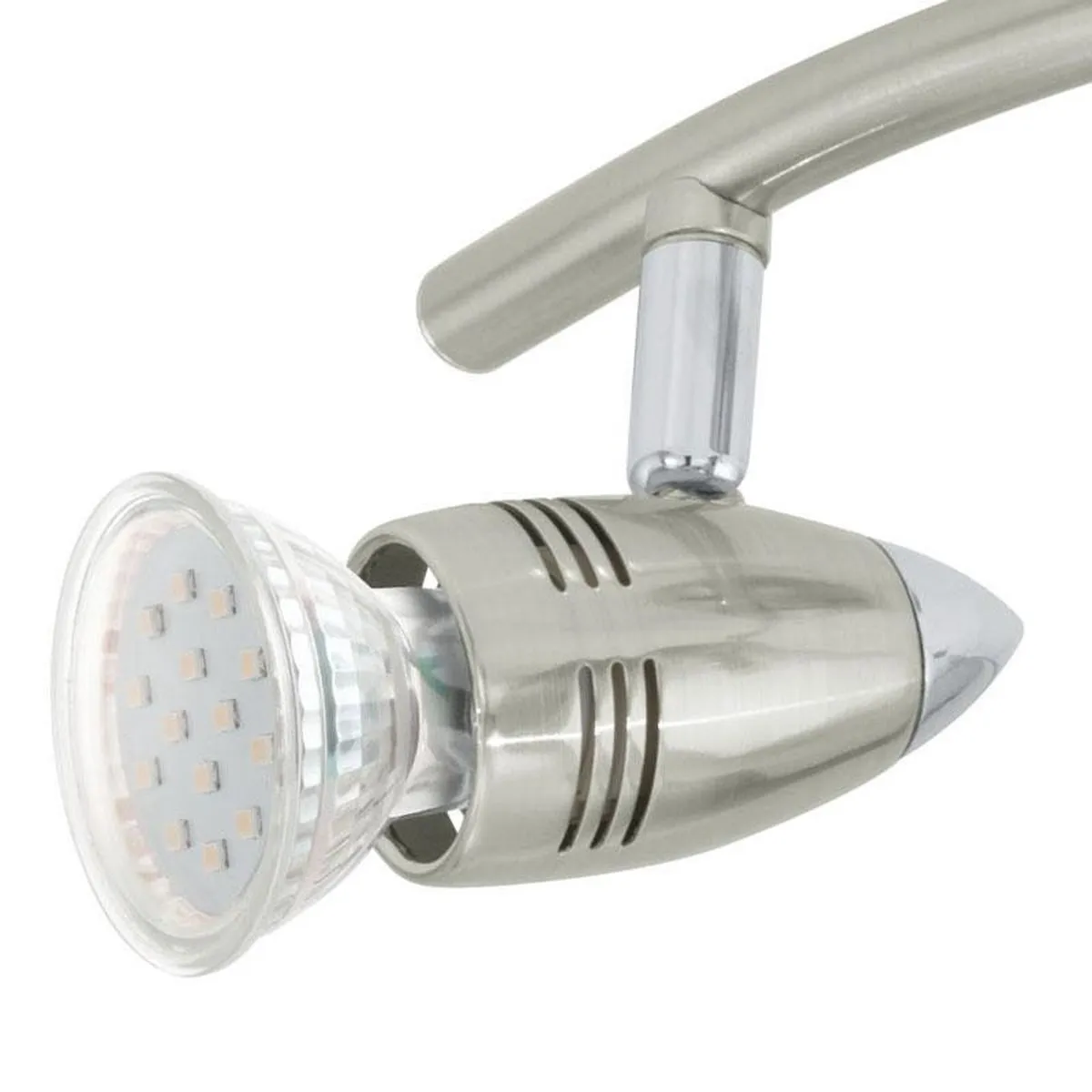 Eglo Magnum Plafondspot 2 Licht - Nikkel-Mat/Chroom