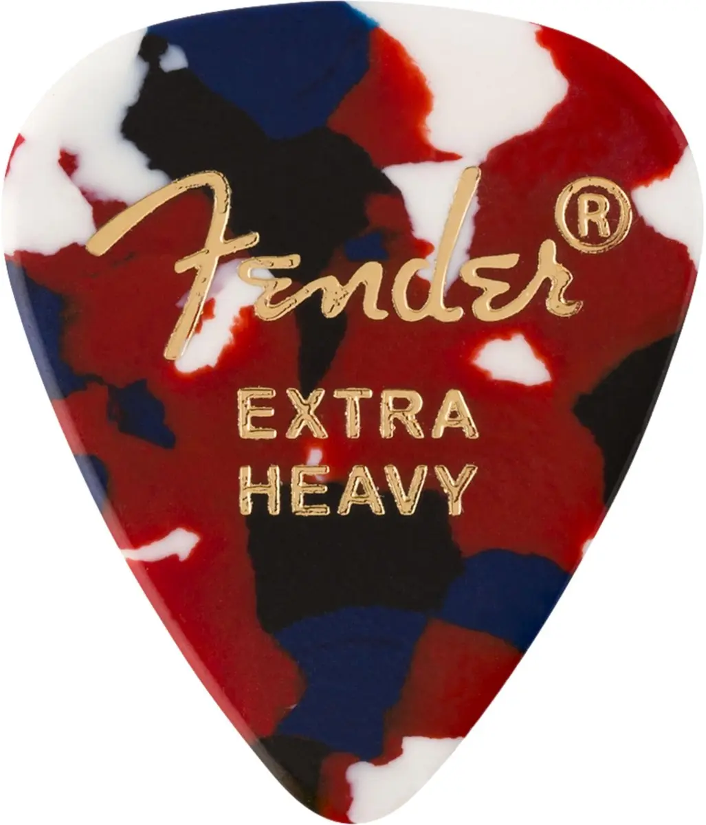 Fender 351 Plectrums Extra Zwaar Confetti