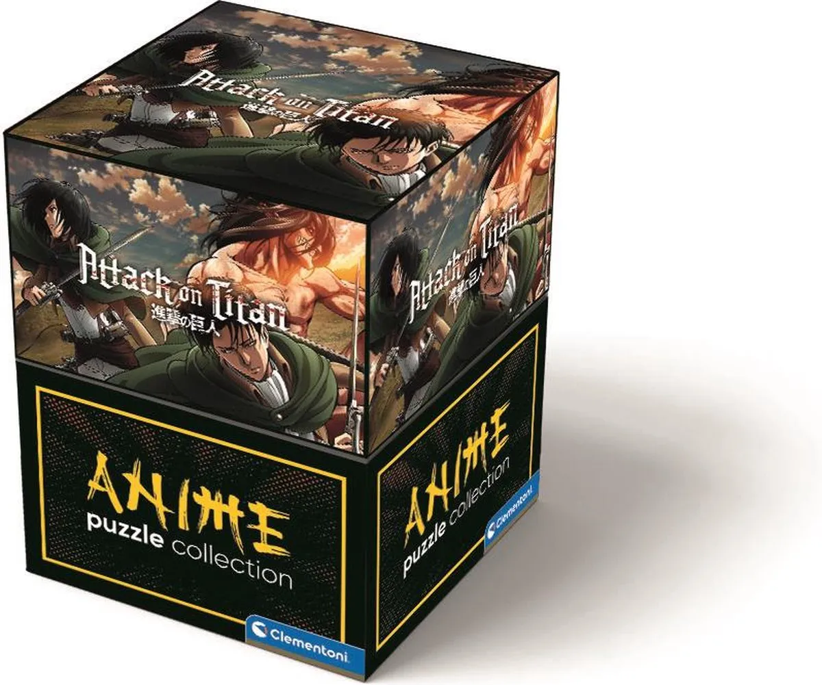 Clementoni Attack on Titan Anime Puzzel 500 Stuks - Multikleur