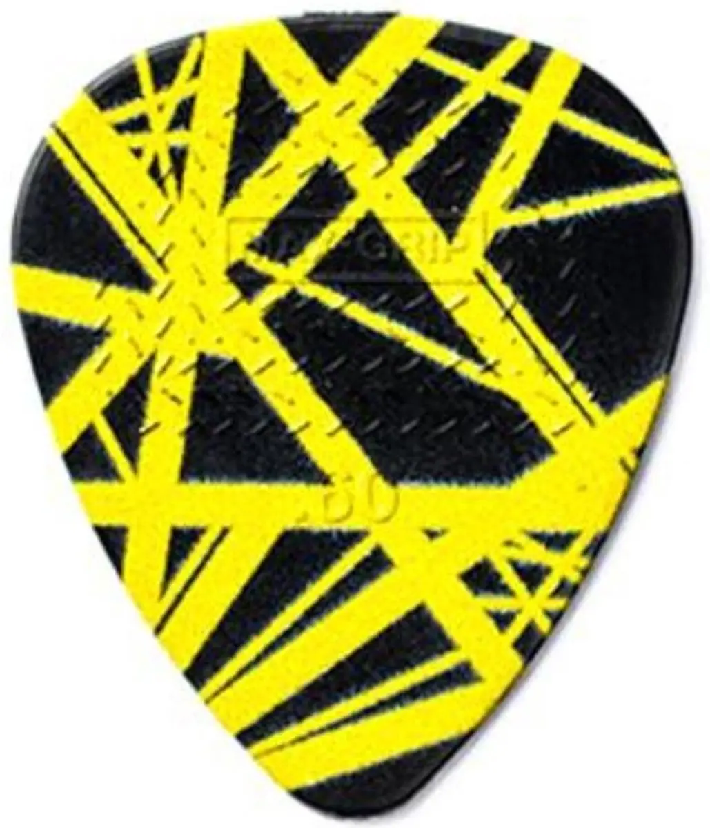 Dunlop EVHP04 Eddie Van Halen Plectrum 0,60mm - Geel/Zwart