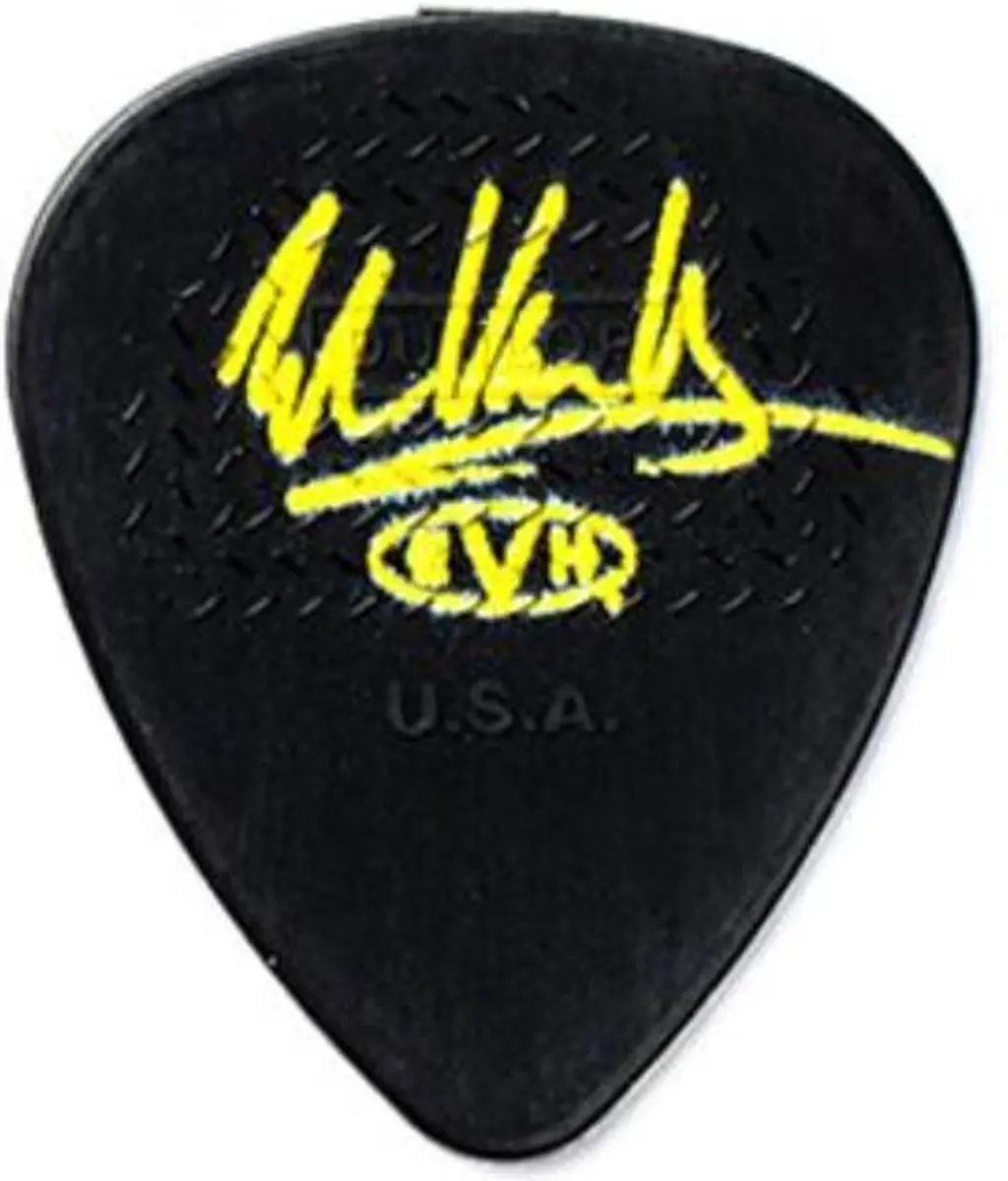Dunlop EVHP04 Eddie Van Halen Plectrum 0,60mm - Geel/Zwart