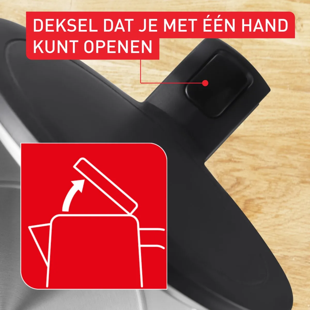 Tefal Thermo Protect Waterkoker KO1408E0 - 1500W - Zwart - afbeelding 6 van 6