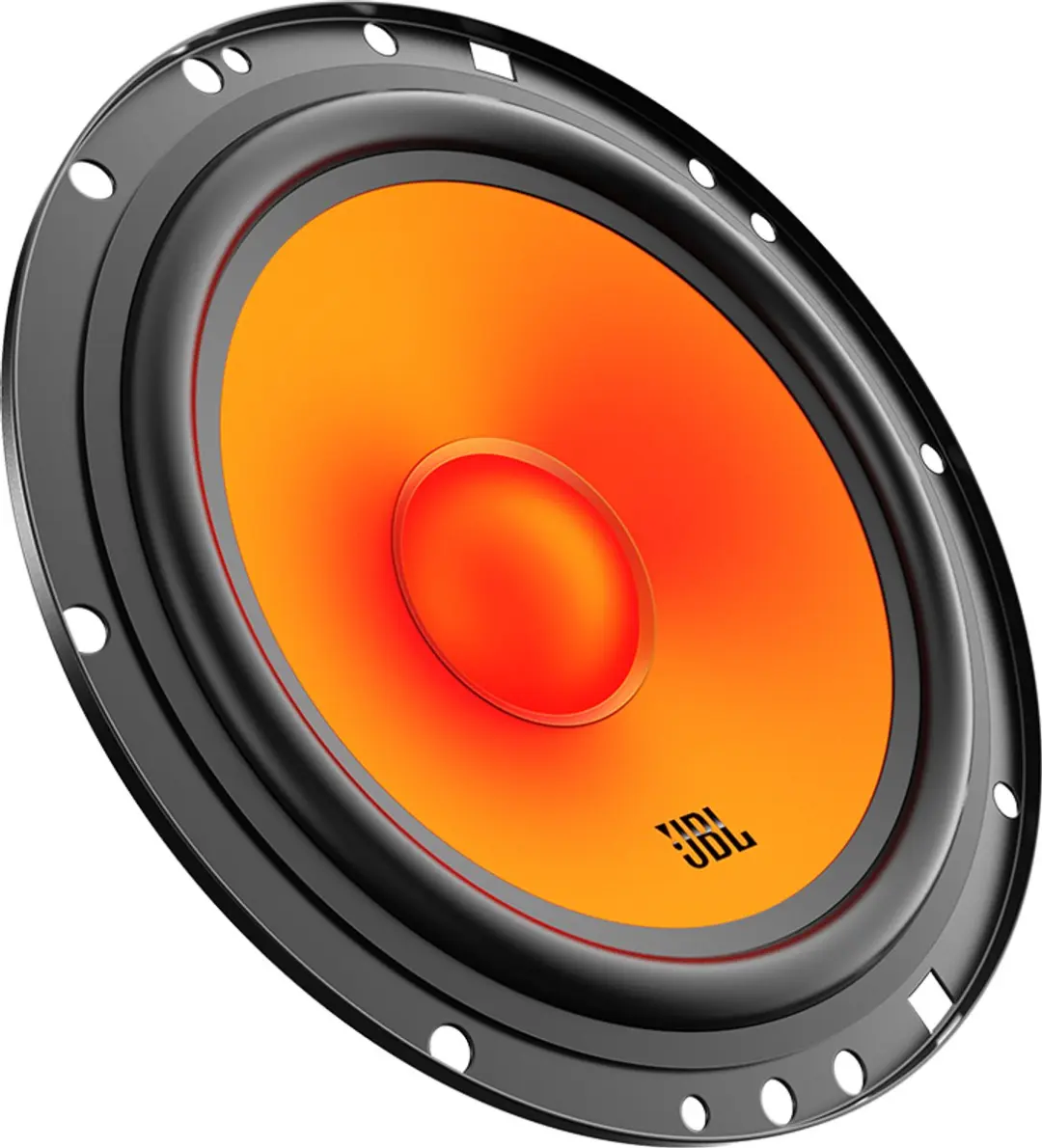 JBL Stage1 Gen2 62CF Autospeakers 16,5cm - 640W - 2-weg Composiet - Zwart Orange