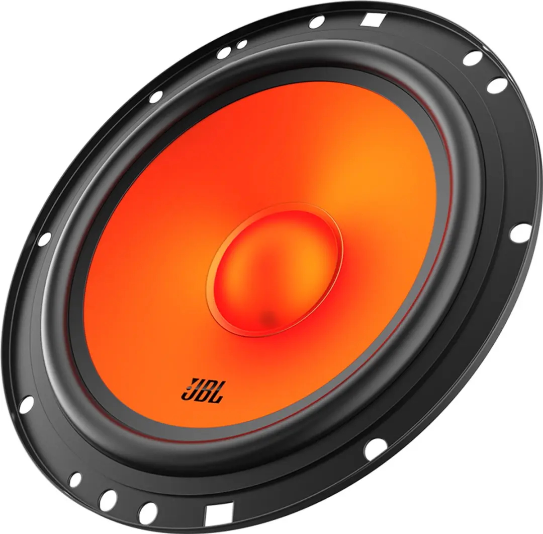 JBL Stage1 Gen2 62CF Autospeakers 16,5cm - 640W - 2-weg Composiet - Zwart Orange