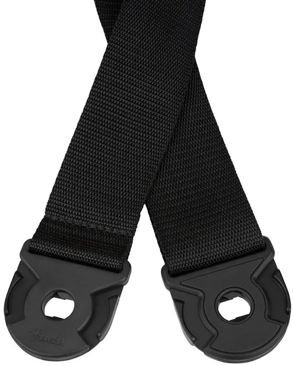 Fender Quick Grip Gitaarband - Polypro - Zwart
