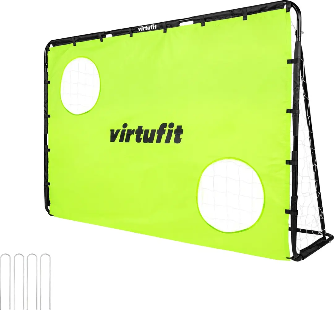 Virtufit Voetbaldoel 120x80cm Groen