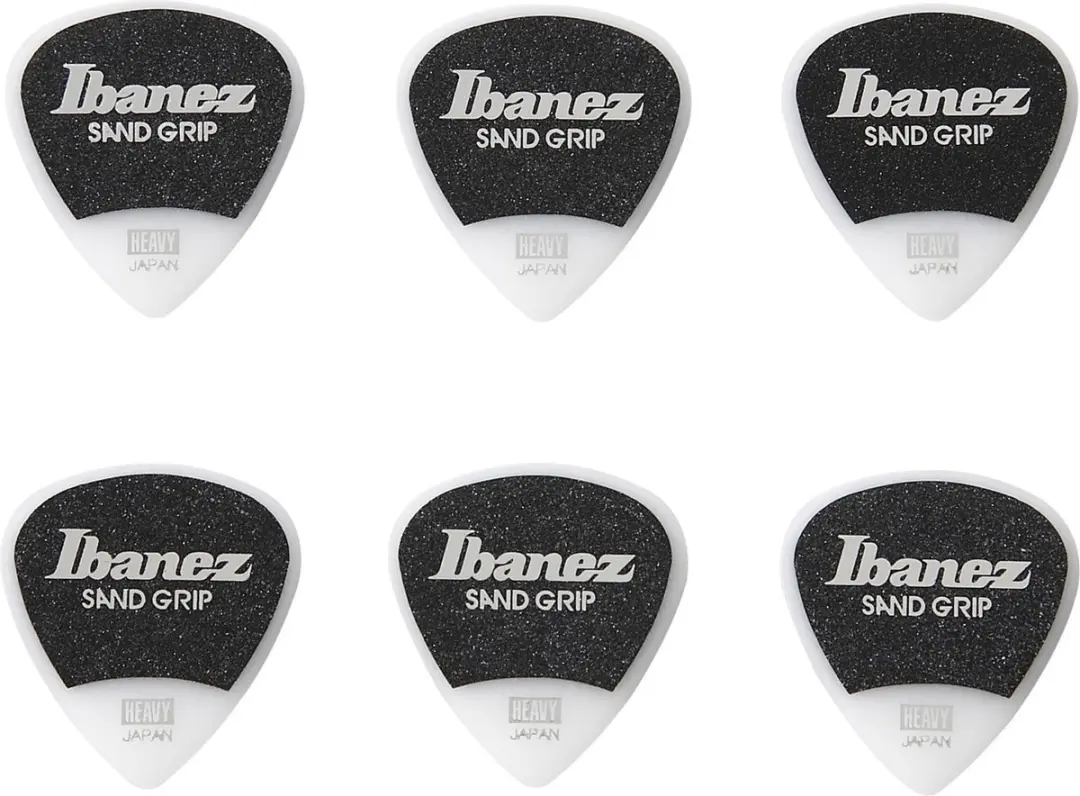 Ibanez Sand Grip Plectrums 1.0mm - Wit