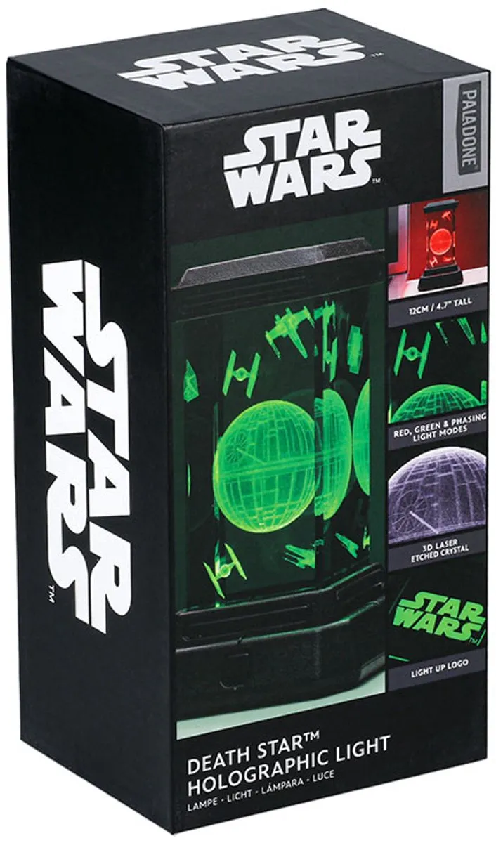 Star Wars Death Star Holografisch Light - Groen/Rood
