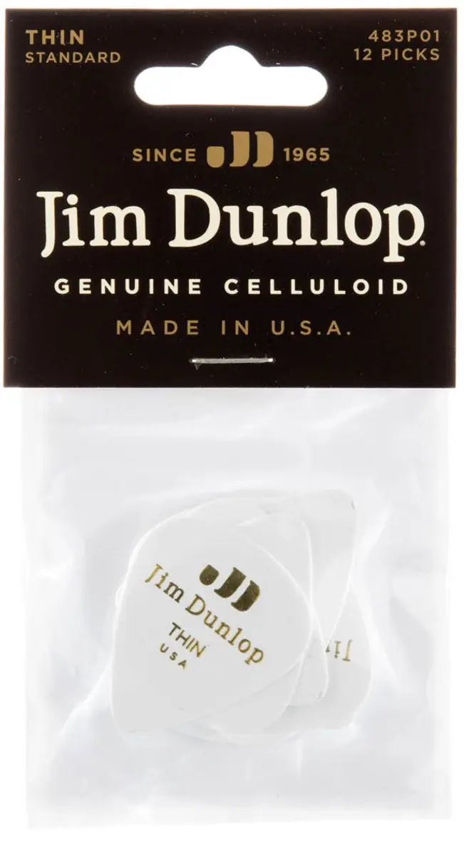 Dunlop Celluloid Plectrums