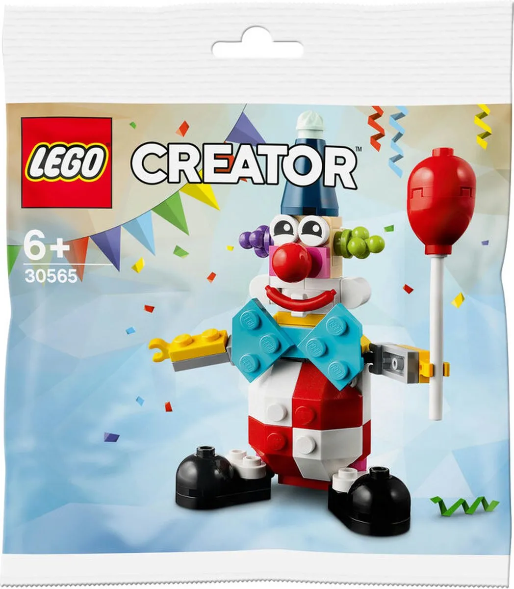 LEGO Creator 30565 Verjaardags Clown - 59 Stukken