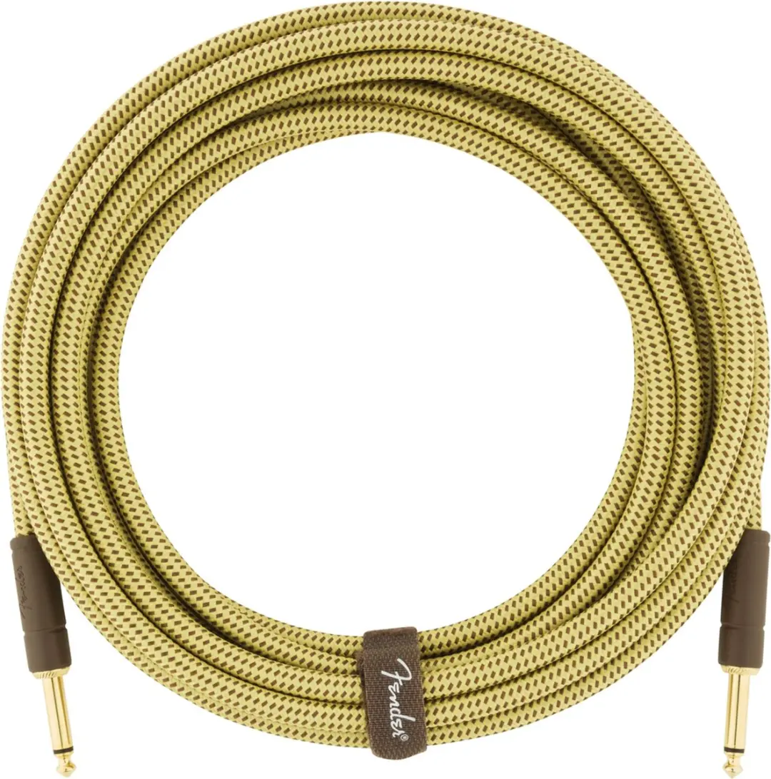 Fender Deluxe Gitaarkabel 5,5m - Geel