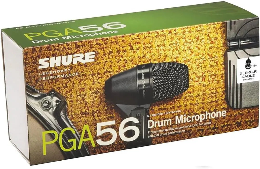 Shure PGA56-XLR Microfoon - Zwart