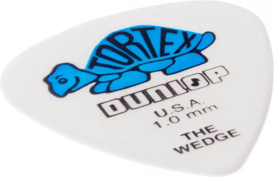 Dunlop Wedge Plectrum 1.00mm - 12 Stuks