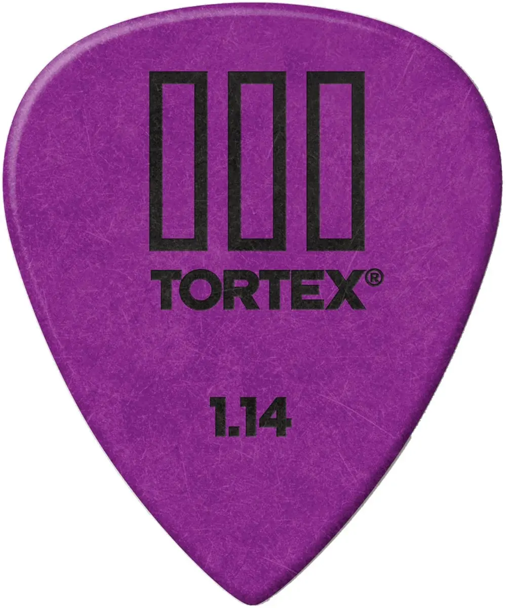 Dunlop Tortex III Plectrum 1.14mm - 12 Stuks - Violet