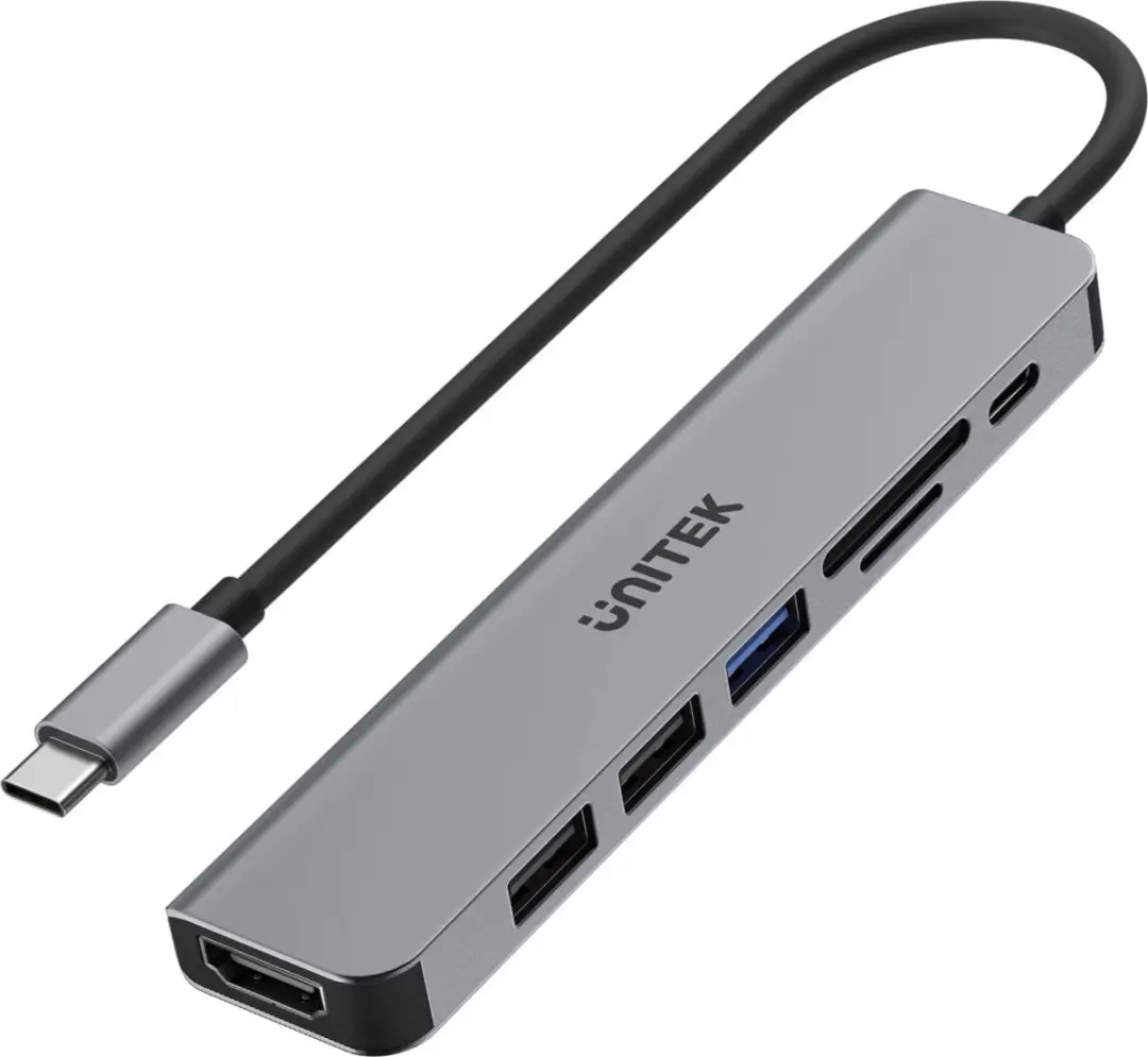 Unitek H1118A USB-C Hub 7w1