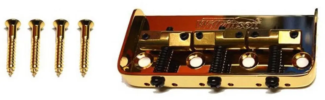 Wilkinson B-WTBS-G Teaser Gitaarbrug - Goud