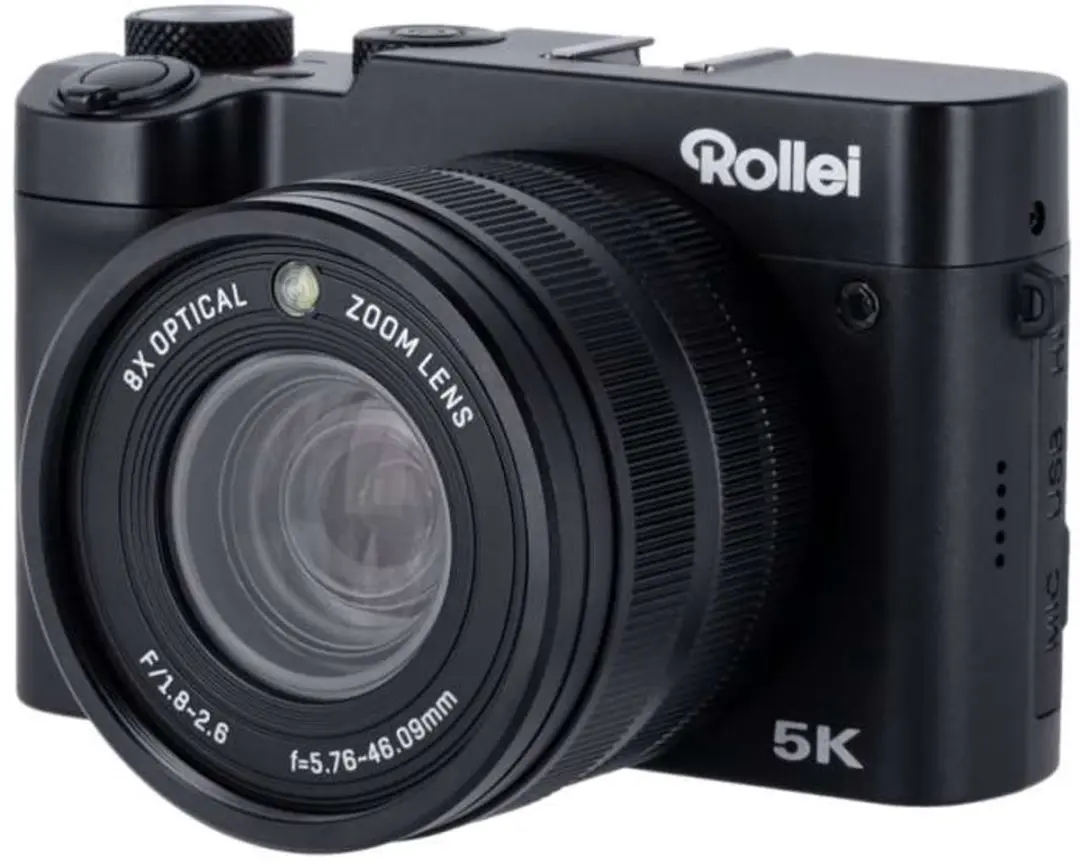 Rollei Powerflex X8 Dual Lens Camera - Zwart - afbeelding 6 van 6