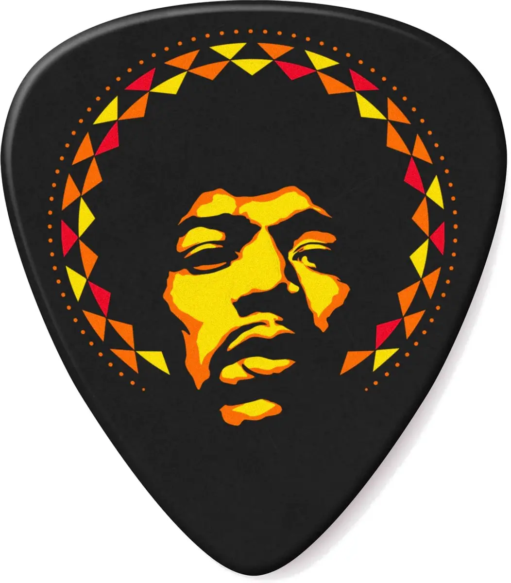 Dunlop Jimi Hendrix 69 Psych Series Aura Mandala Plectrumset