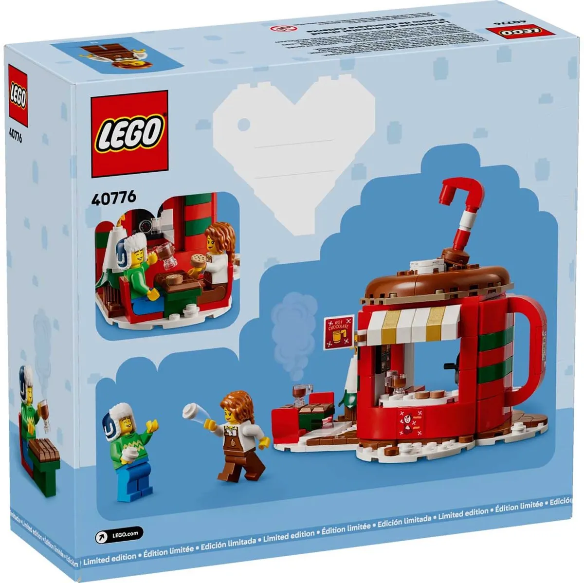 LEGO Warme Chocolademelkkraam 40776 - 255 Stukken