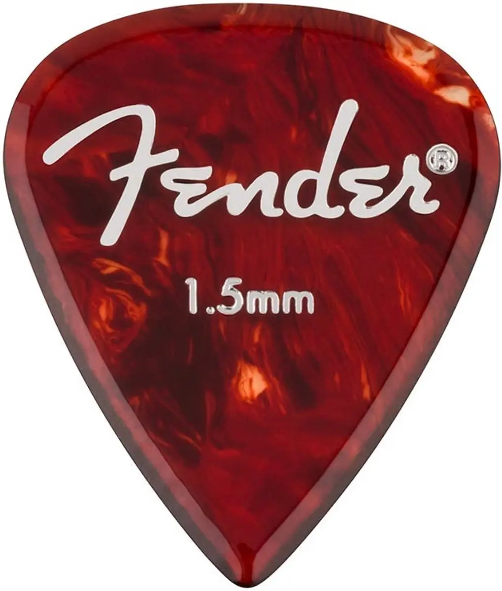 Fender Aero Acryl Plectrum 1.50mm - 6 Stuks