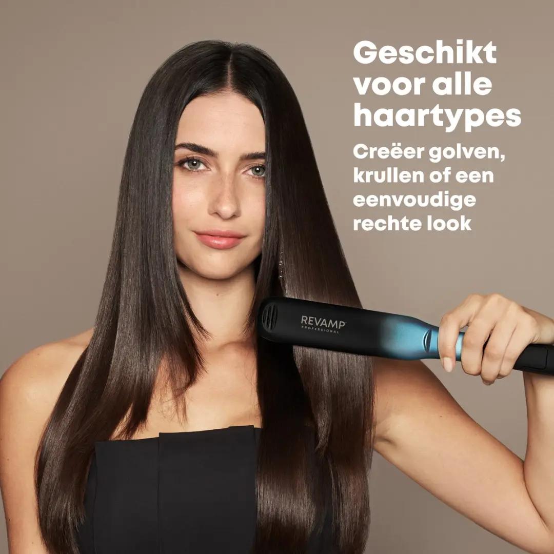 Revamp Progloss Ultra X ST2000 Stijltang - 5 standen - 3m kabel - Zwart