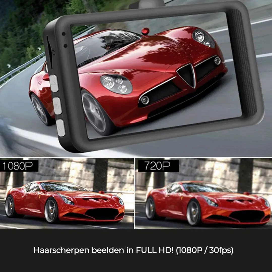 Denver CCT1610 Dashcam - Full HD - Zwart