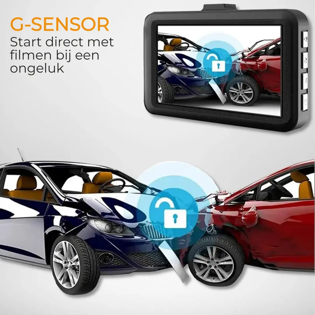 Denver CCT1610 Dashcam - Full HD - Zwart