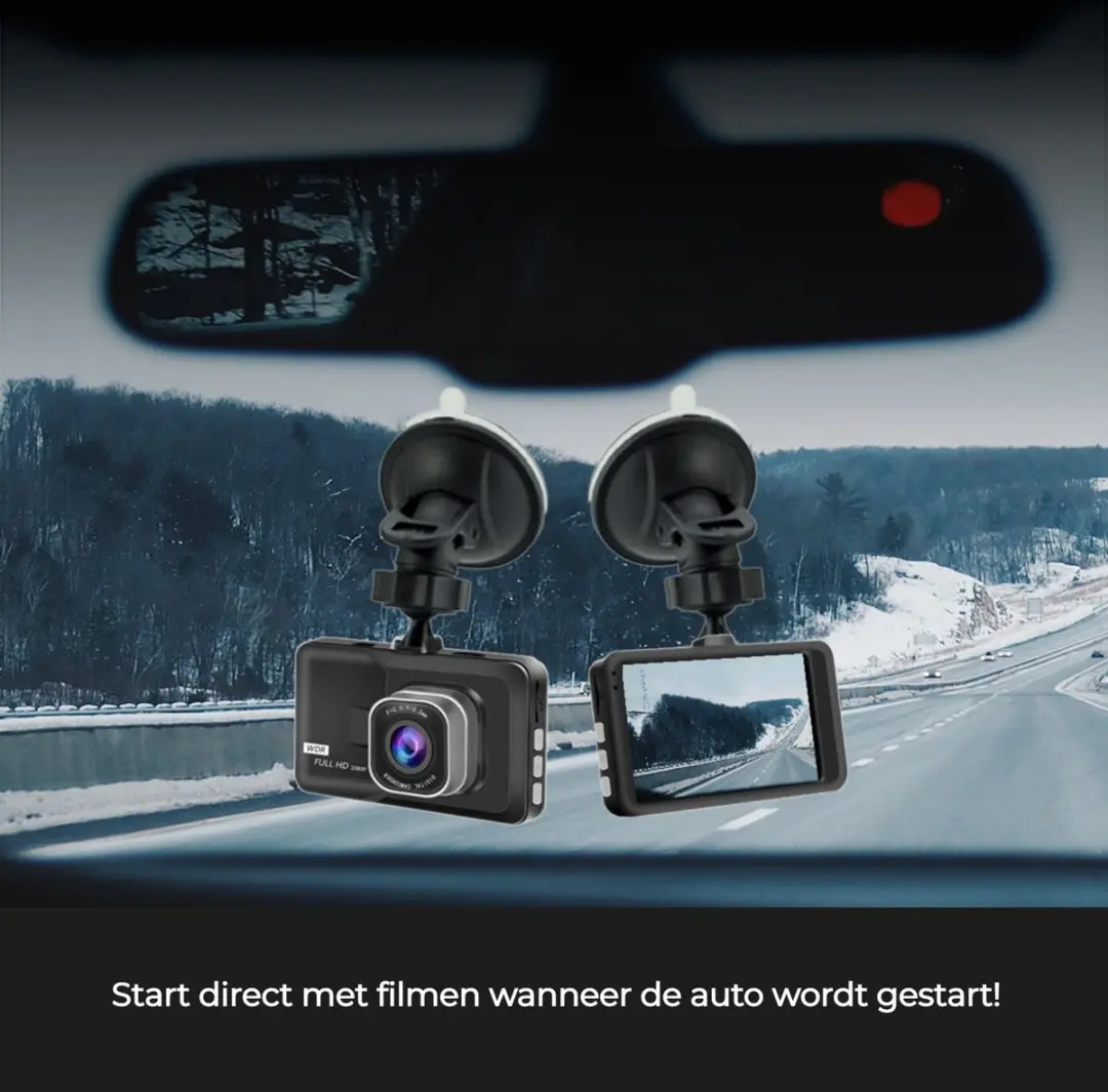 Denver CCT1610 Dashcam - Full HD - Zwart