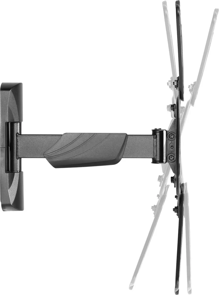 Deltaco ARM-0256 TV Beugel - Vrij Kantelbaar 23-55" - 35kg - Zwart