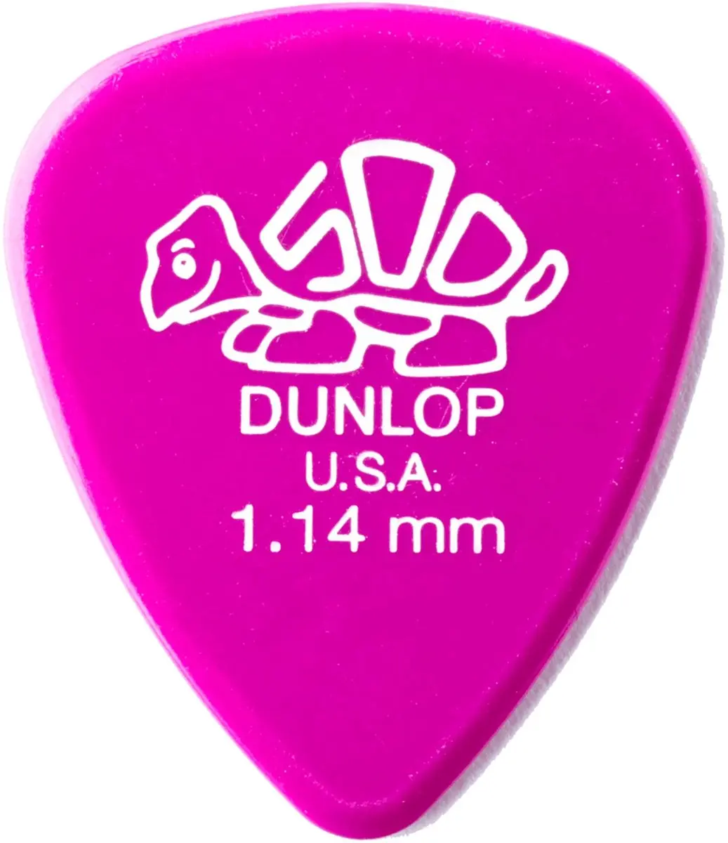 Dunlop Delrin Plectrum 1.14mm - 12 Stuks