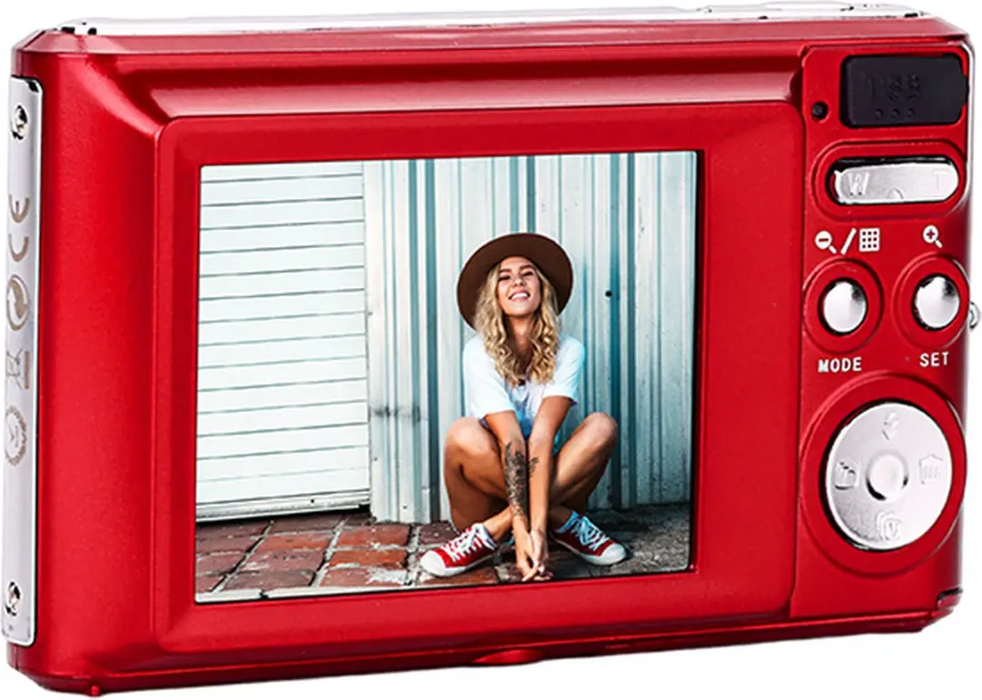 AgfaPhoto Realishot DC5500 Compactcamera - 24MP - Rood