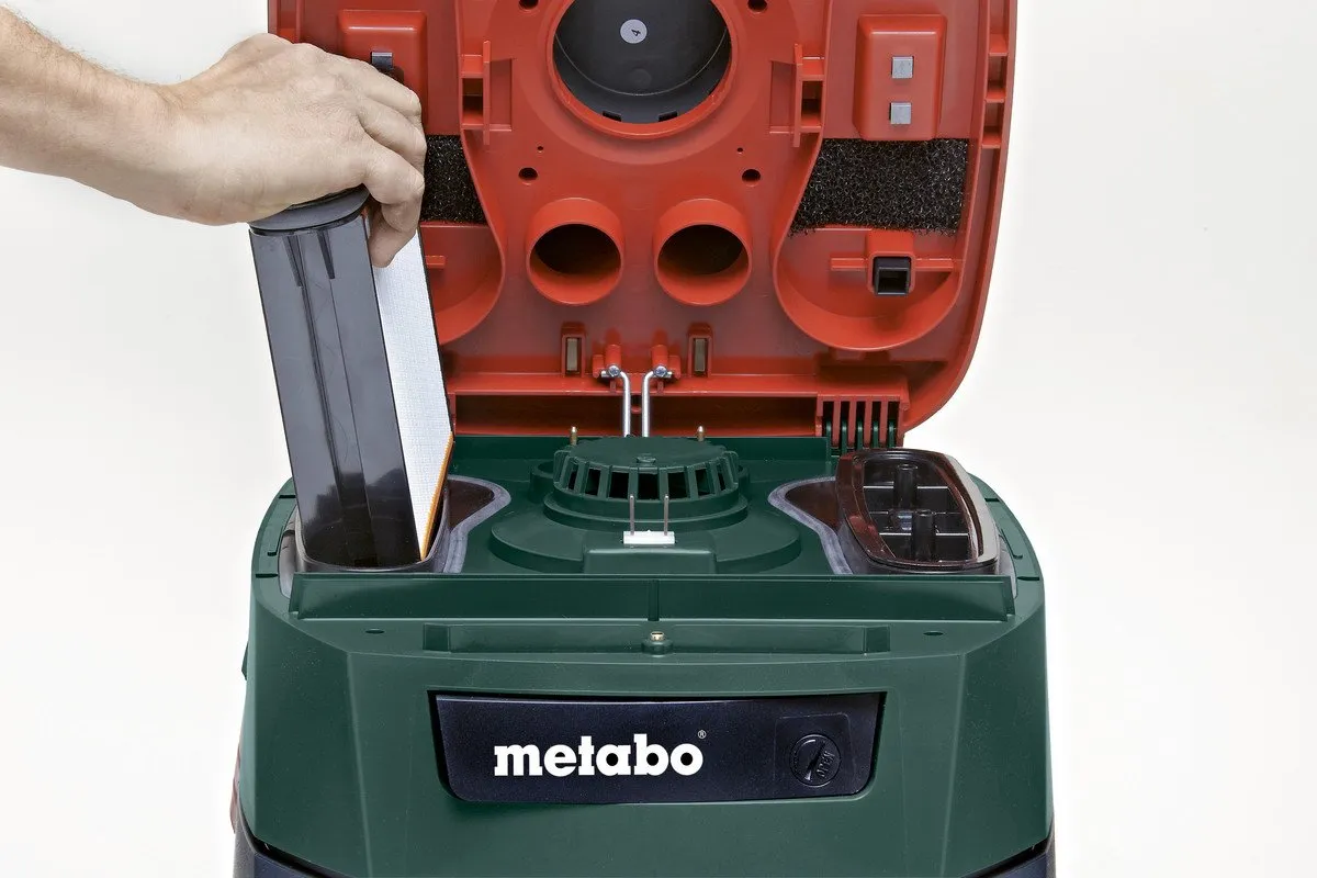 Metabo ASR 35 L ACP Industriële Stofzuiger 1400W - 35L - Zwart/Groen - afbeelding 6 van 6