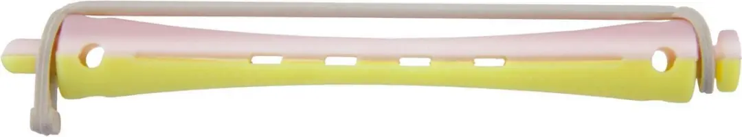 Comair Permanentwikkels Lang Geel/Roze 8mm - 12 Stuks
