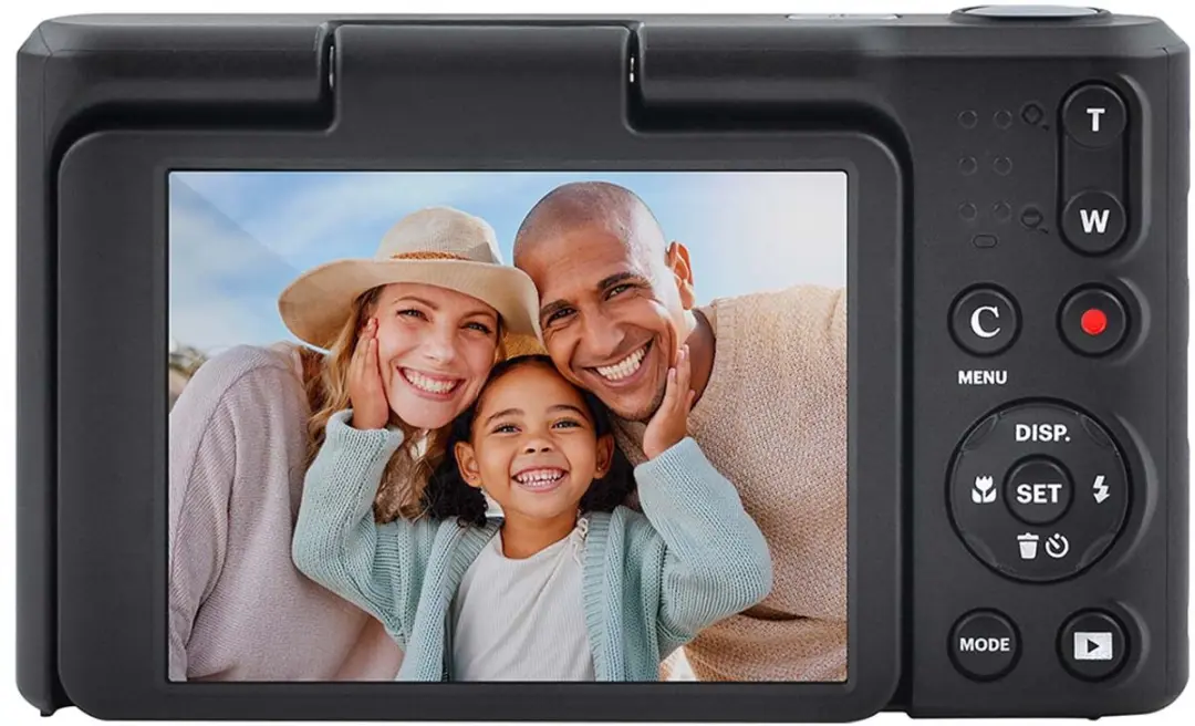 Kodak PIXPRO C1BK Compactcamera - 13MP - Kantelbaar scherm - Zwart - afbeelding 6 van 6