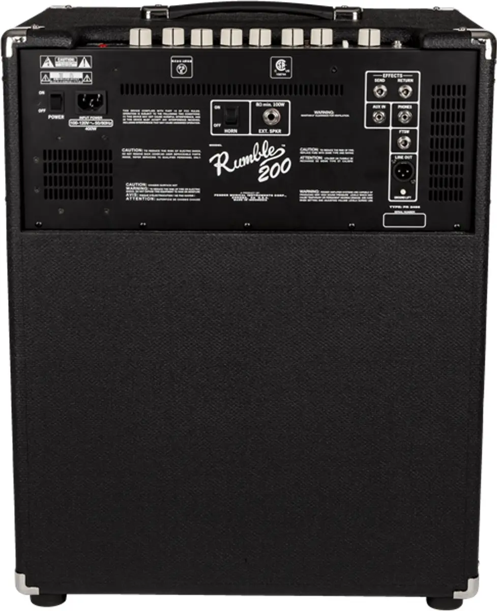 Fender Rumble 200 V3 Basgitaarversterker Combo 500W