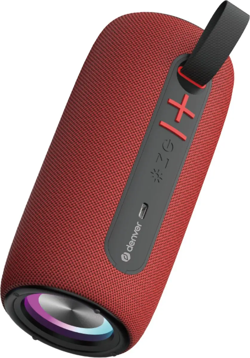 Denver BTL360 Bluetooth Speaker - 100W - Rood