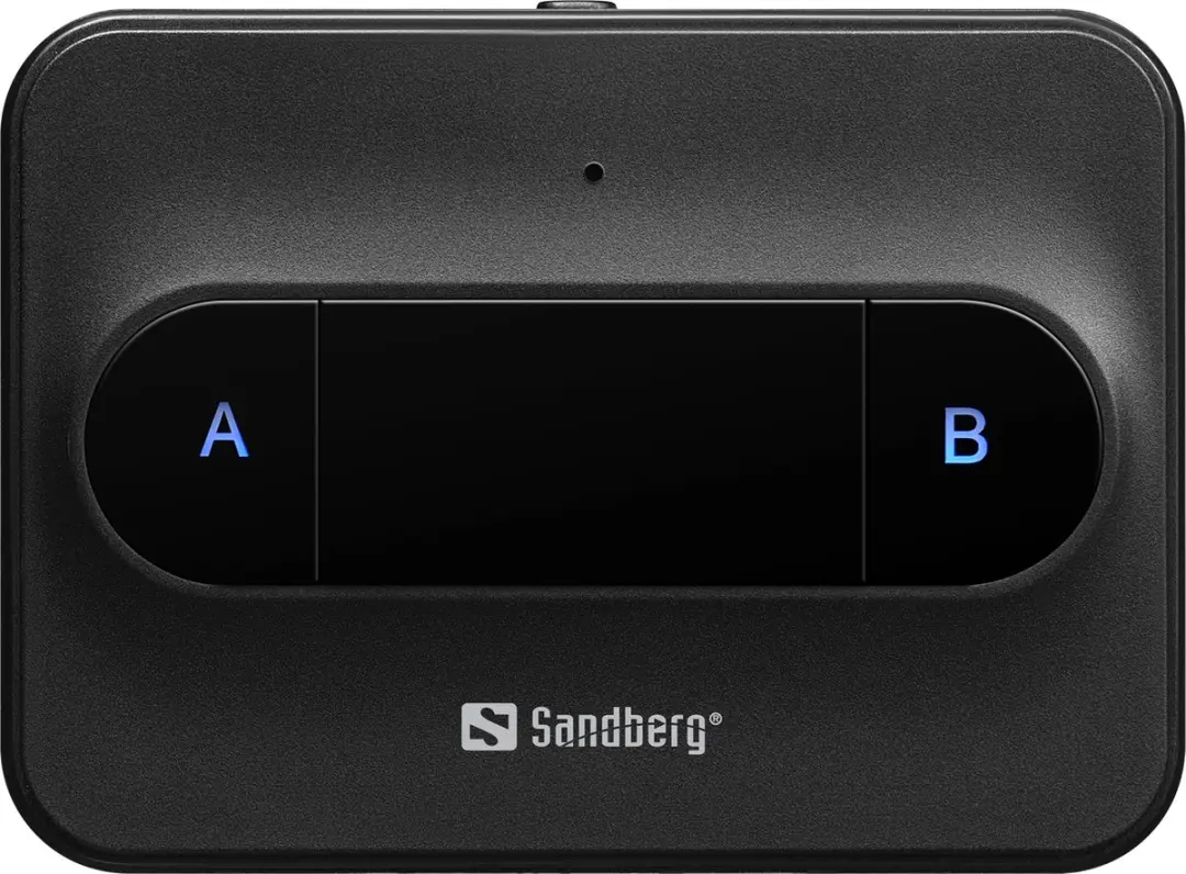 Sandberg 450-13 Draadloze Audiozender 3,5mm - 10m - Zwart