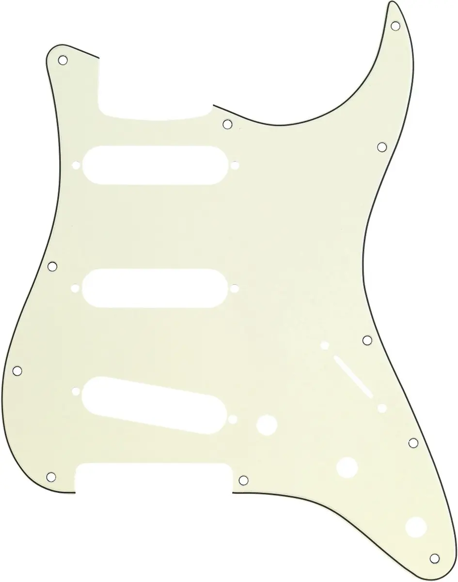 Fender Modern Style Stratocaster Pickguard Mint Groen