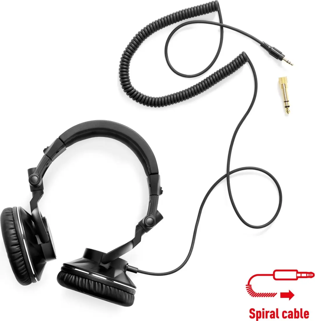 Hercules Inpulse 500 DJ Controller - 2 Kanalen - 16 Pads - HDP DJ60 Koptelefoon - Zwart