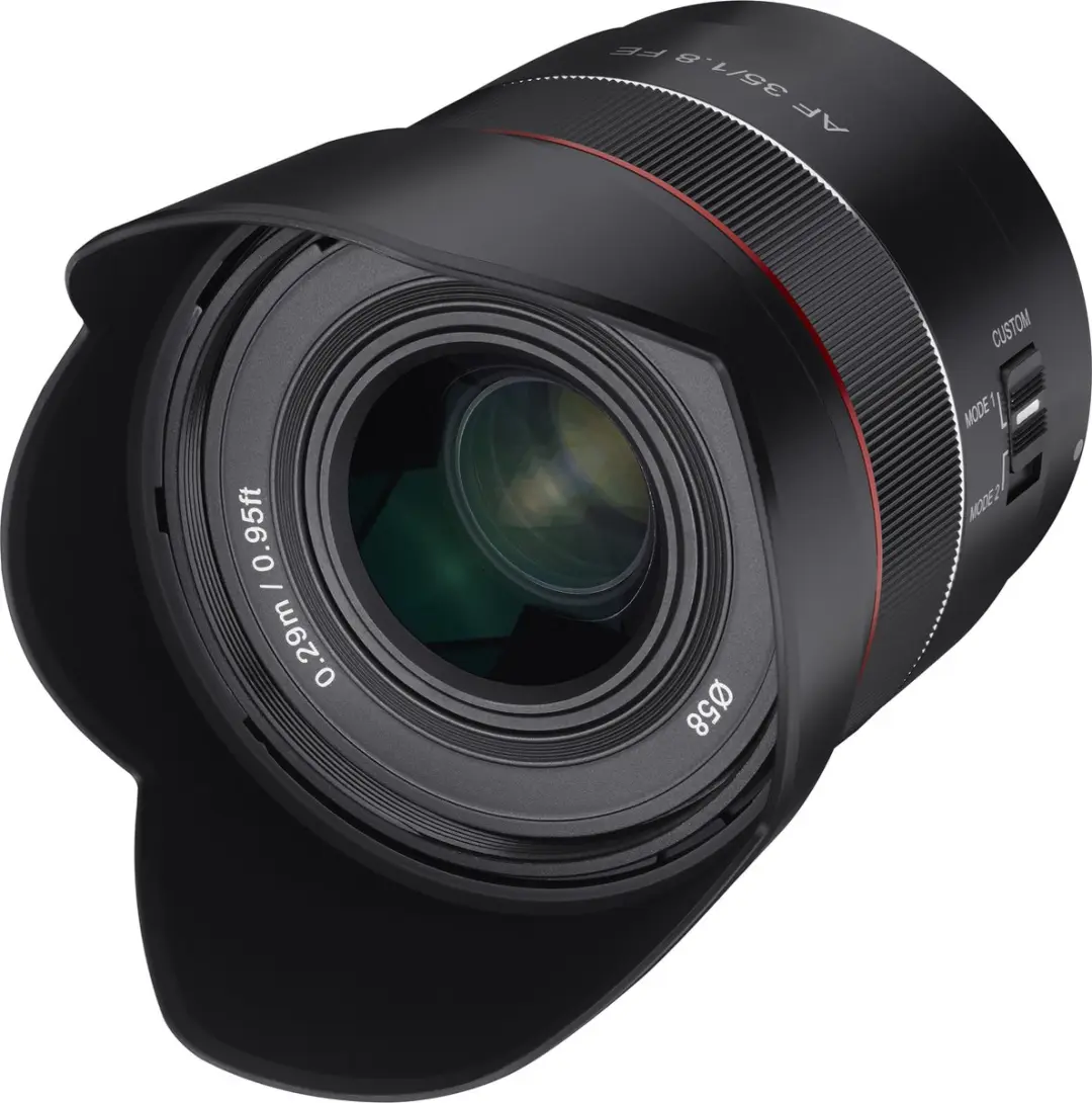 Samyang AF 35mm F1.8 Sony E Objectief - 58mm