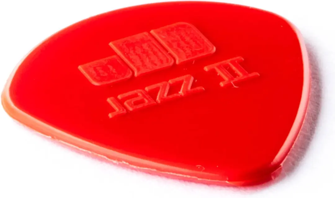 Dunlop Jazz II Plek. 6er-Set - Rood - 1,18mm