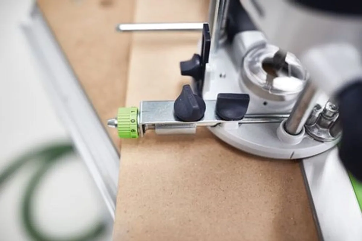 Festool FE-FS/OF 1000 Fijninstelling Geleideaanslag